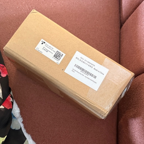 Goovilla Heavy Duty Floating Shelf Modern Black Wall Hidden Brackets - Picture 5 of 7